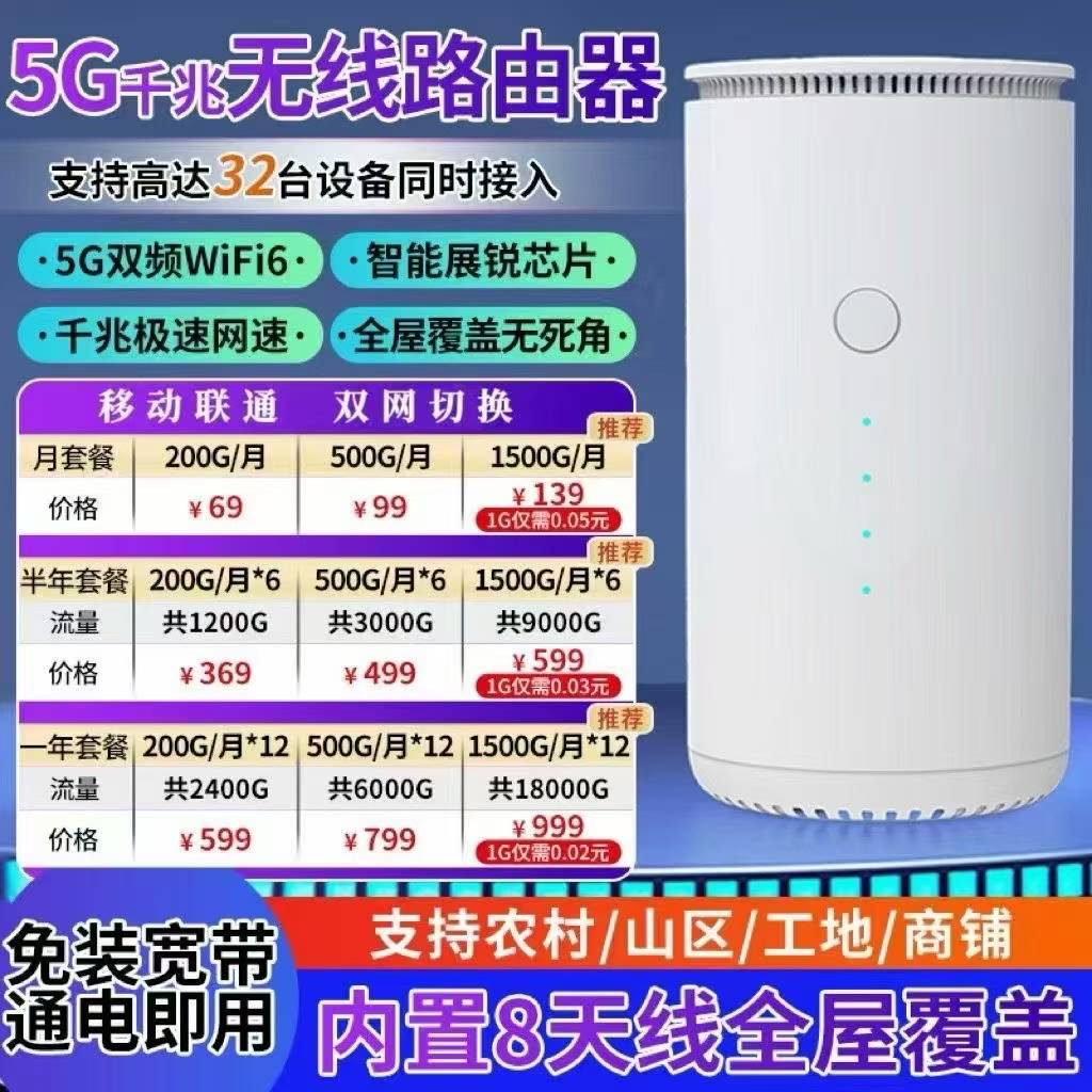 5G千兆无线路由器